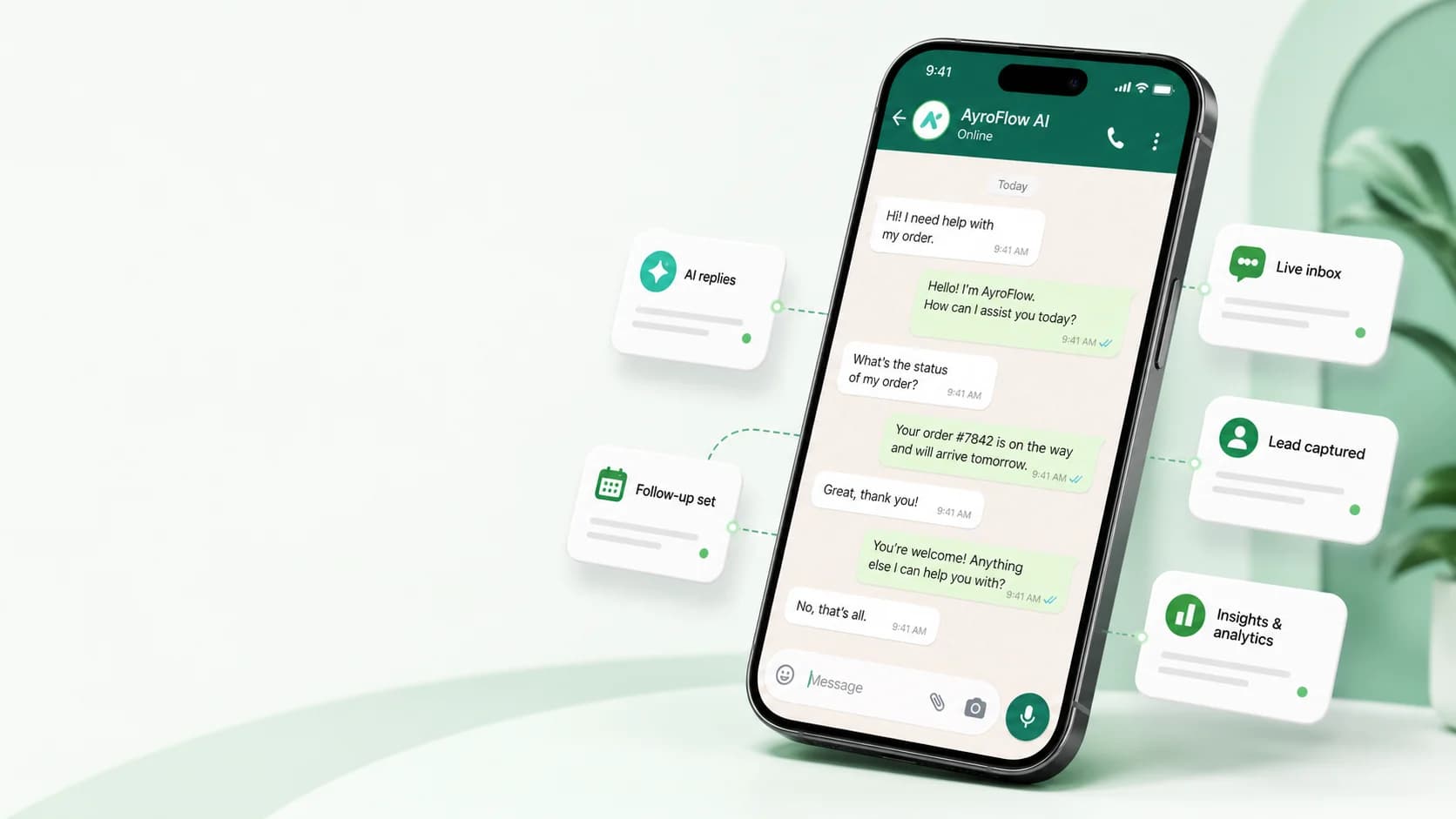 AyroChat product preview